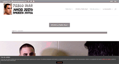 Desktop Screenshot of pabloibar.com