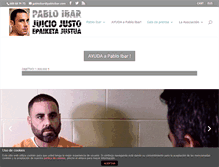 Tablet Screenshot of pabloibar.com